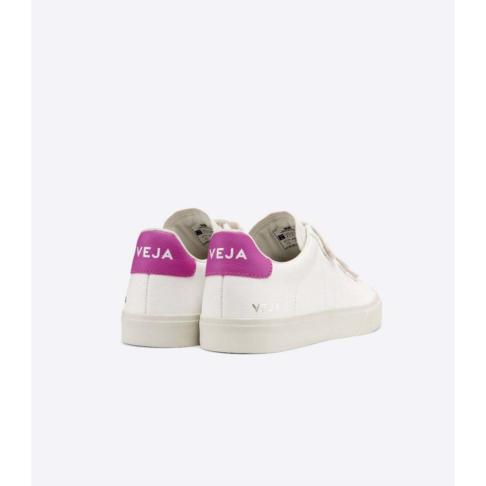 Veja RECIFE CHROMEFREE Sneakers Dames White/Purple | NL 624DFM